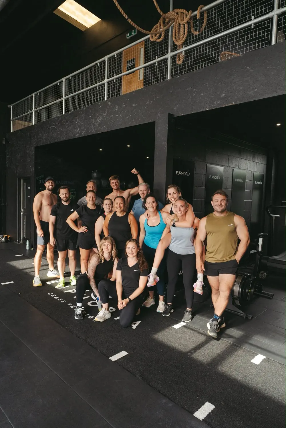 Members together after a session
